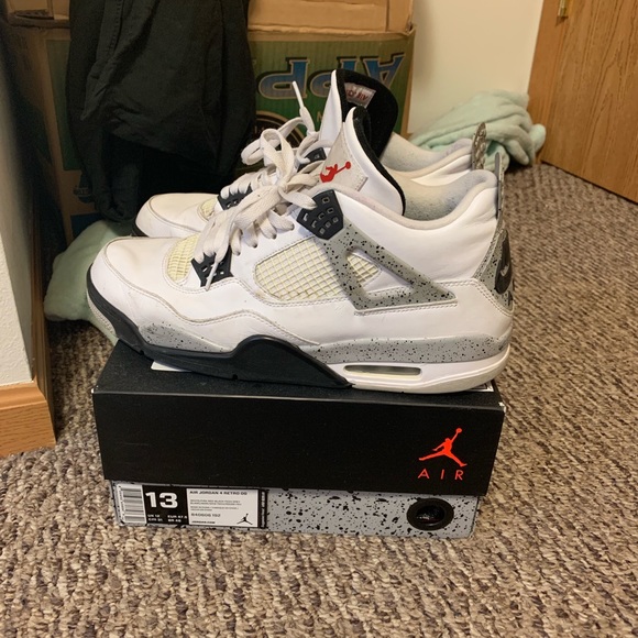 Jordan Other - White Cement 4’s Size 13